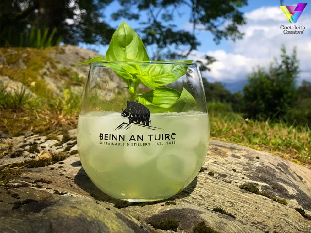 imagen cóctel Kintyre Gin Basil Smash