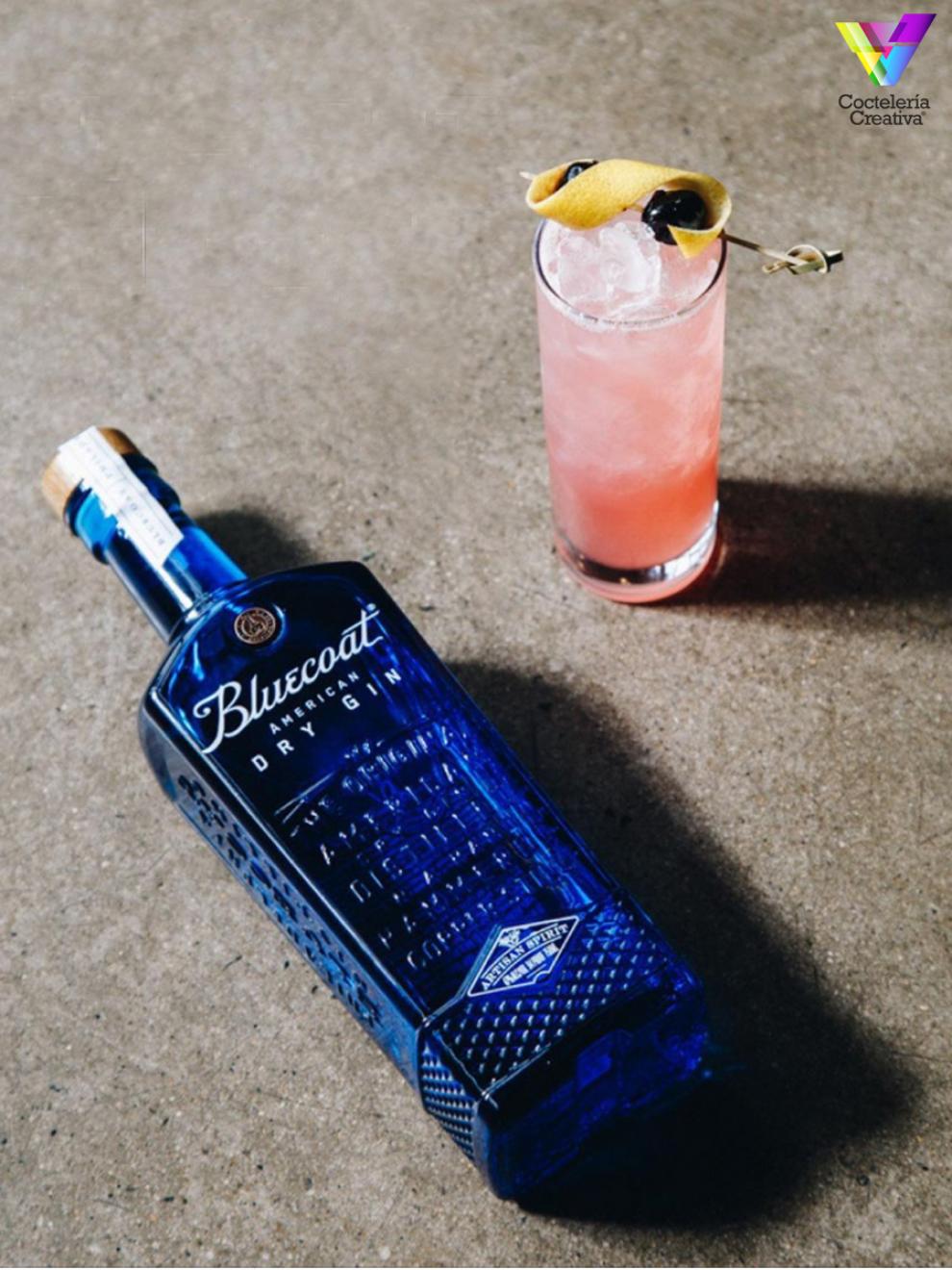 imagen cóctel Bluecoat Gin Elegant Pleasure