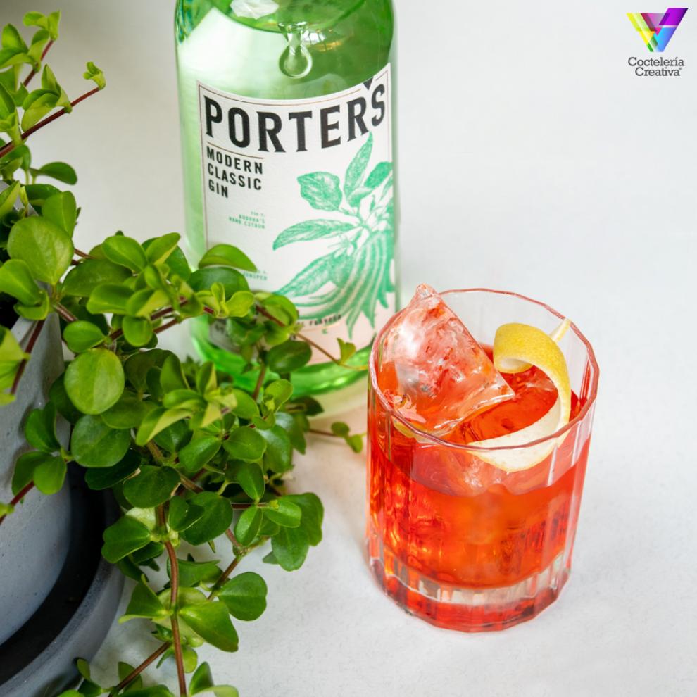 imagen cóctel Porters Negroni