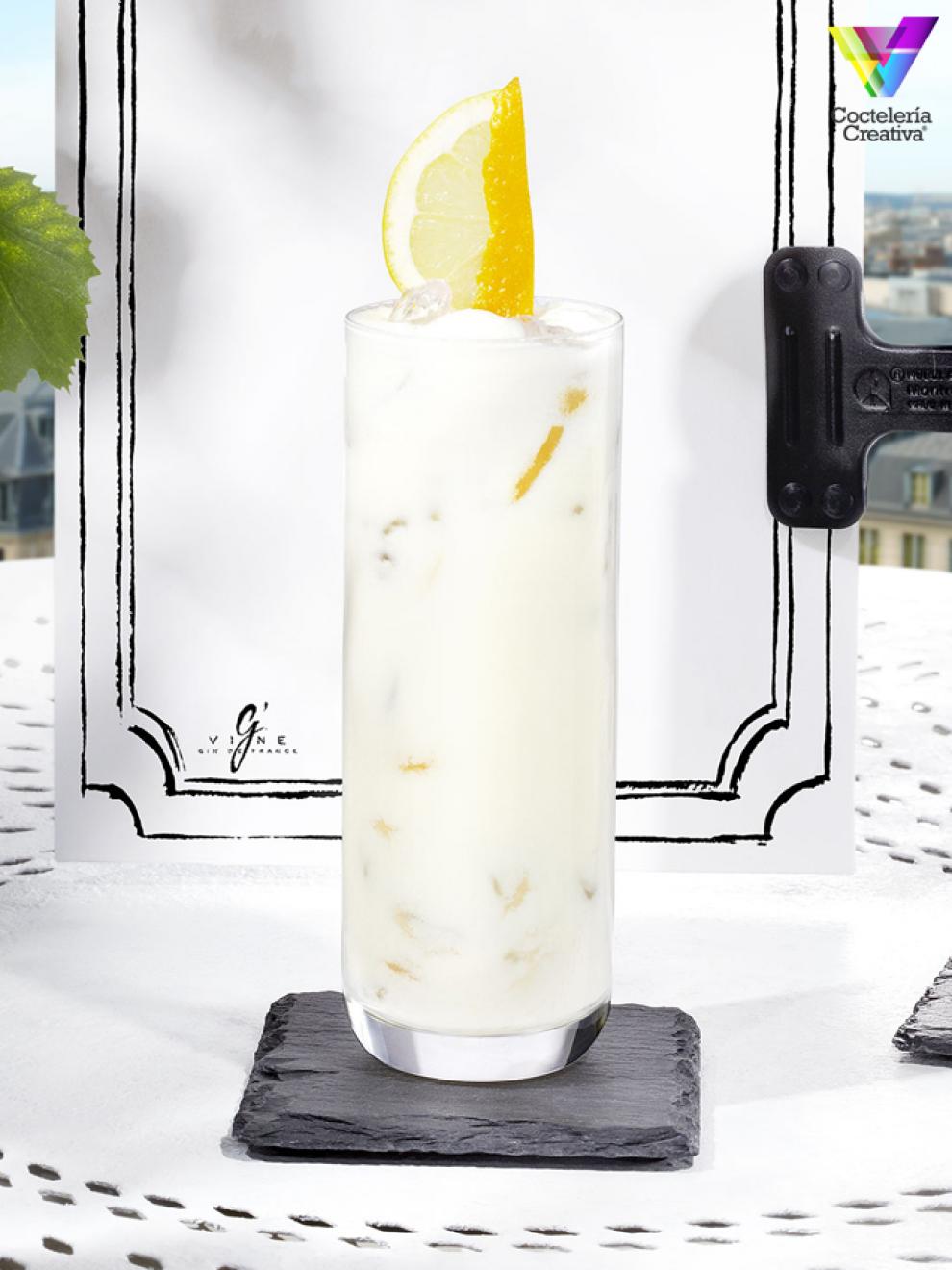 imagen cóctel Ramos Gin Fizz con G'Vine