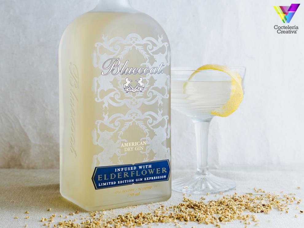 imagen cóctel Bluecoat Elderflower Vesper