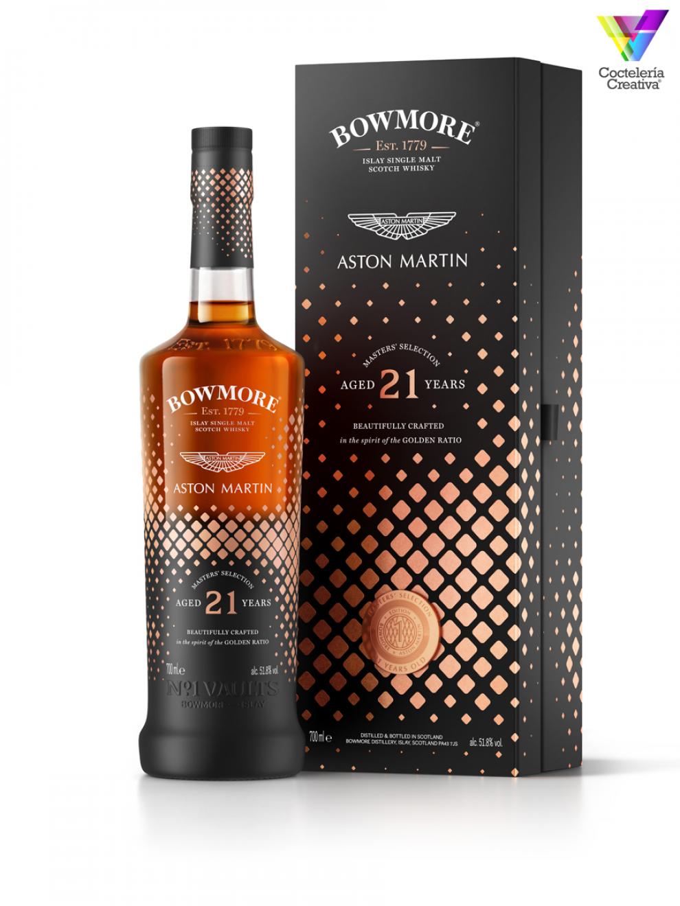 Botella Edición Limitada de Whisky Bowmore Master’ Selection con Caja