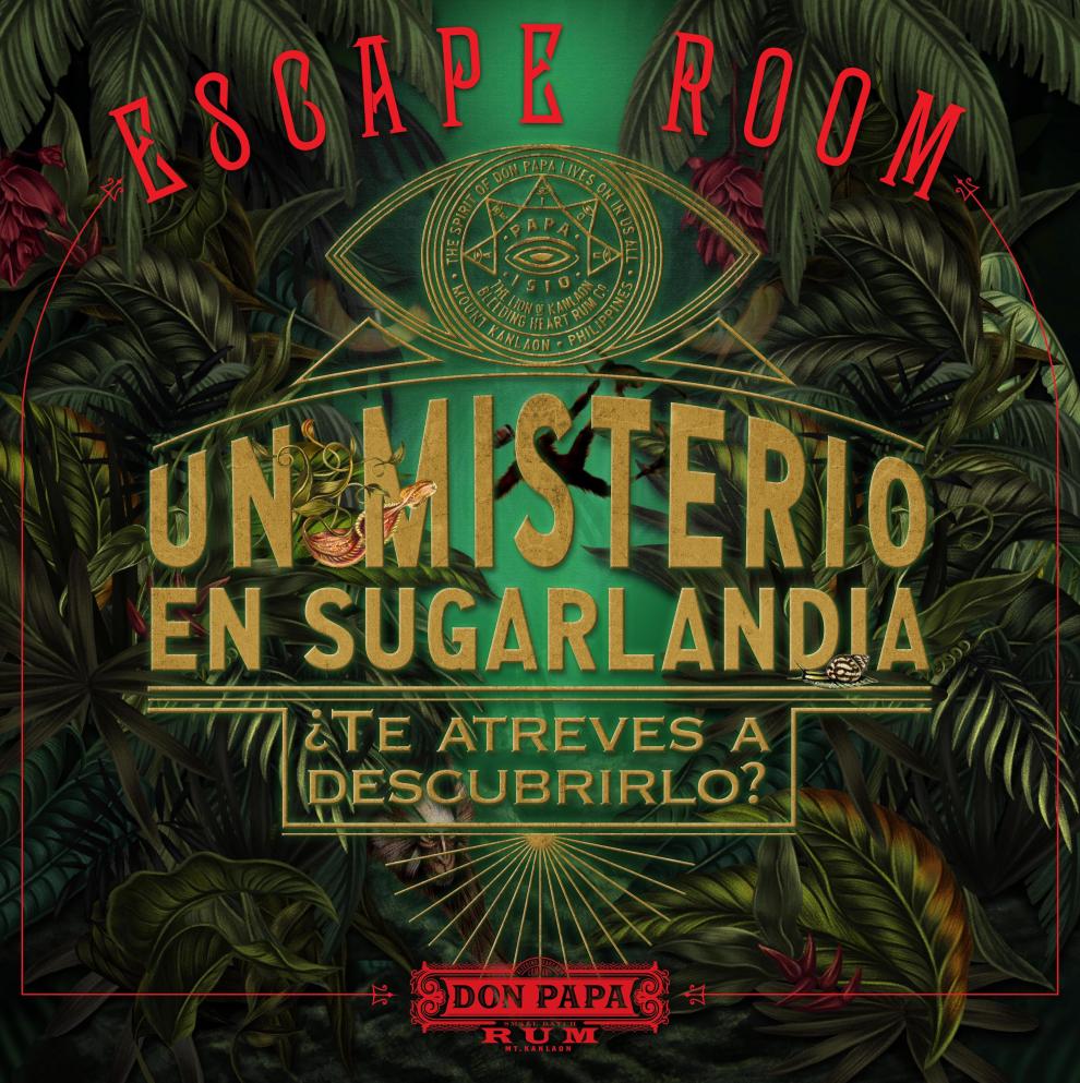 Don Papa Escape Room: un Misterio en Sugarlandia imagen Cartel Escape Room de Don Papa