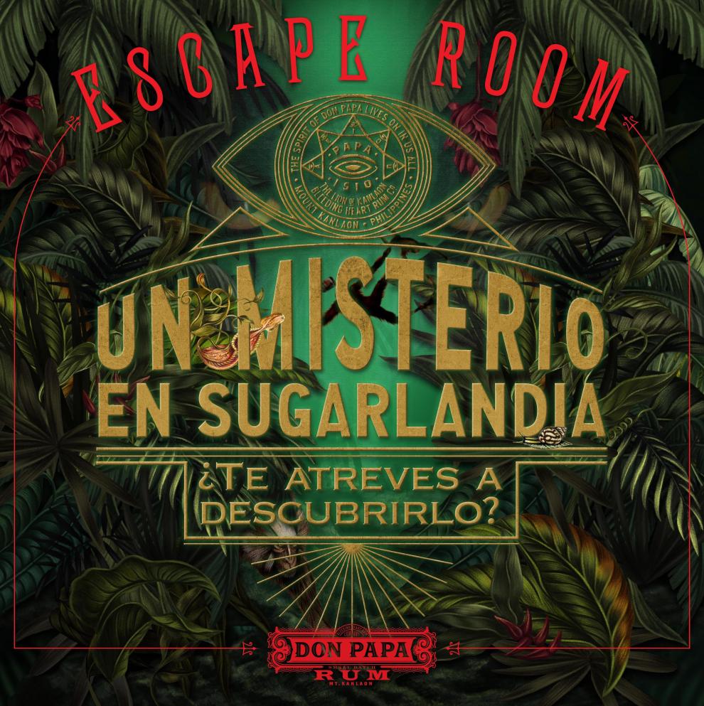 imagen Cartel Escape Room de Don Papa