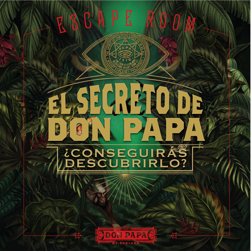 imagen cartel Escape Roon Don Papa en Madrid