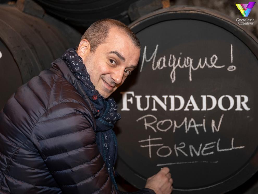 El chef francés Romain Fornell embajador de Bodegas Fundador