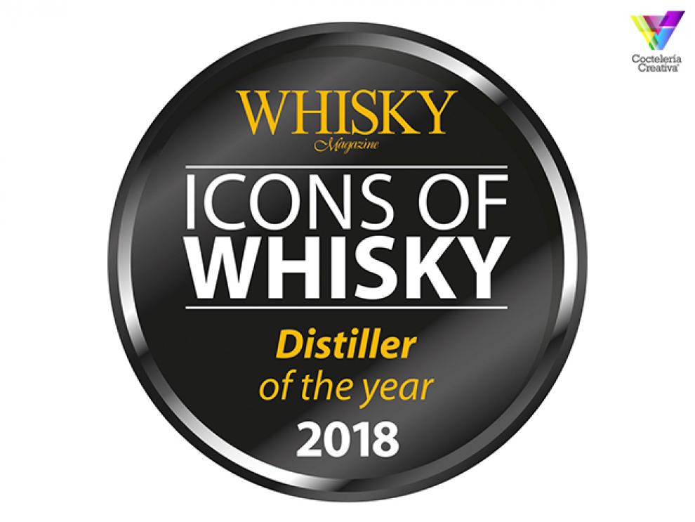 ICONS of WHISKY Distiller of the year 2018 Logo ICONS of WHISKY Distiller of the year 2018