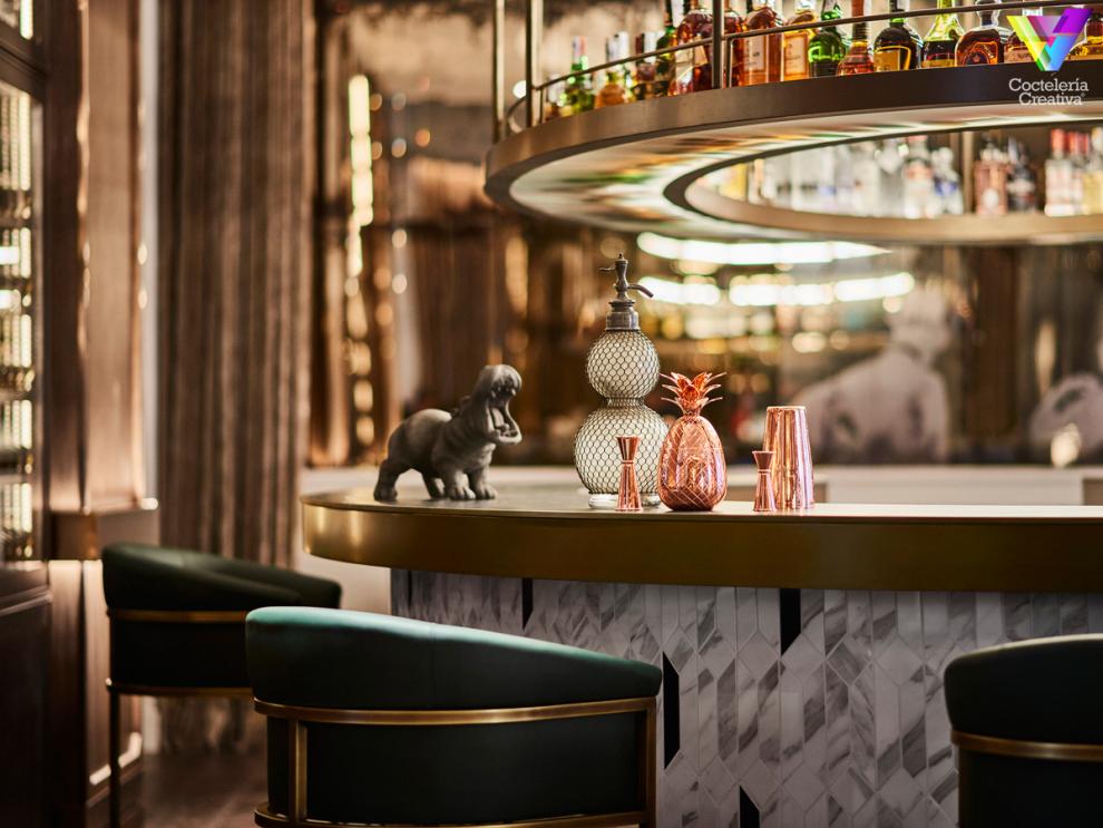 Barra de LobByto, la coctelería del Gran Hotel Inglés Barra de LobByto, la coctelería del Gran Hotel Inglés