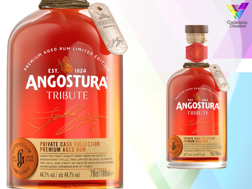 imagen botella ron Angostura Tribute Distiller's Cut