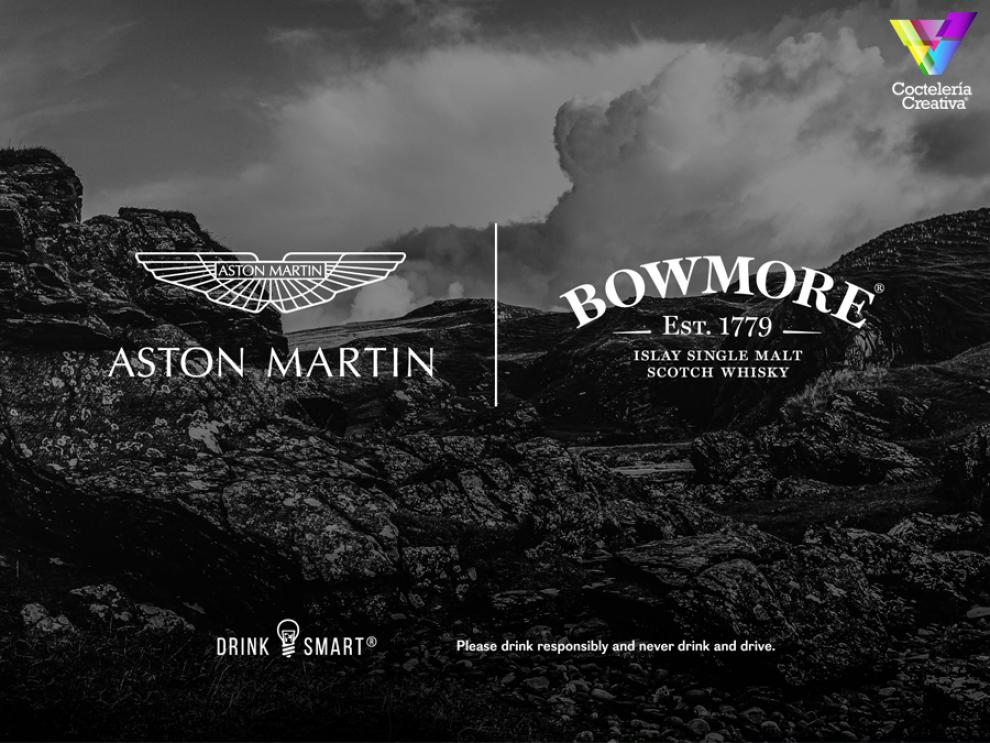 imagen de la noticia de la alianza de aston martin y bowmore whisky