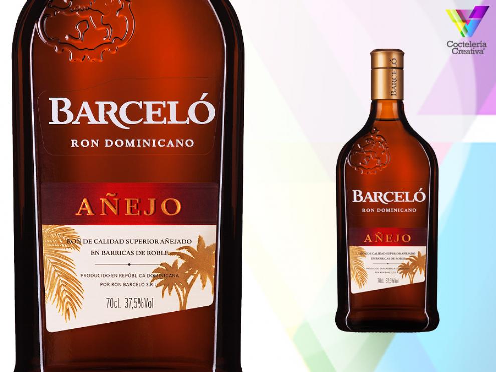 Barceló Añejo, número uno en ventas de toda la categoría de bebidas espirituosas del mercado español y la segunda con mayor volumen de ventas en 2020 imagen botella Ron Barceló Añejo