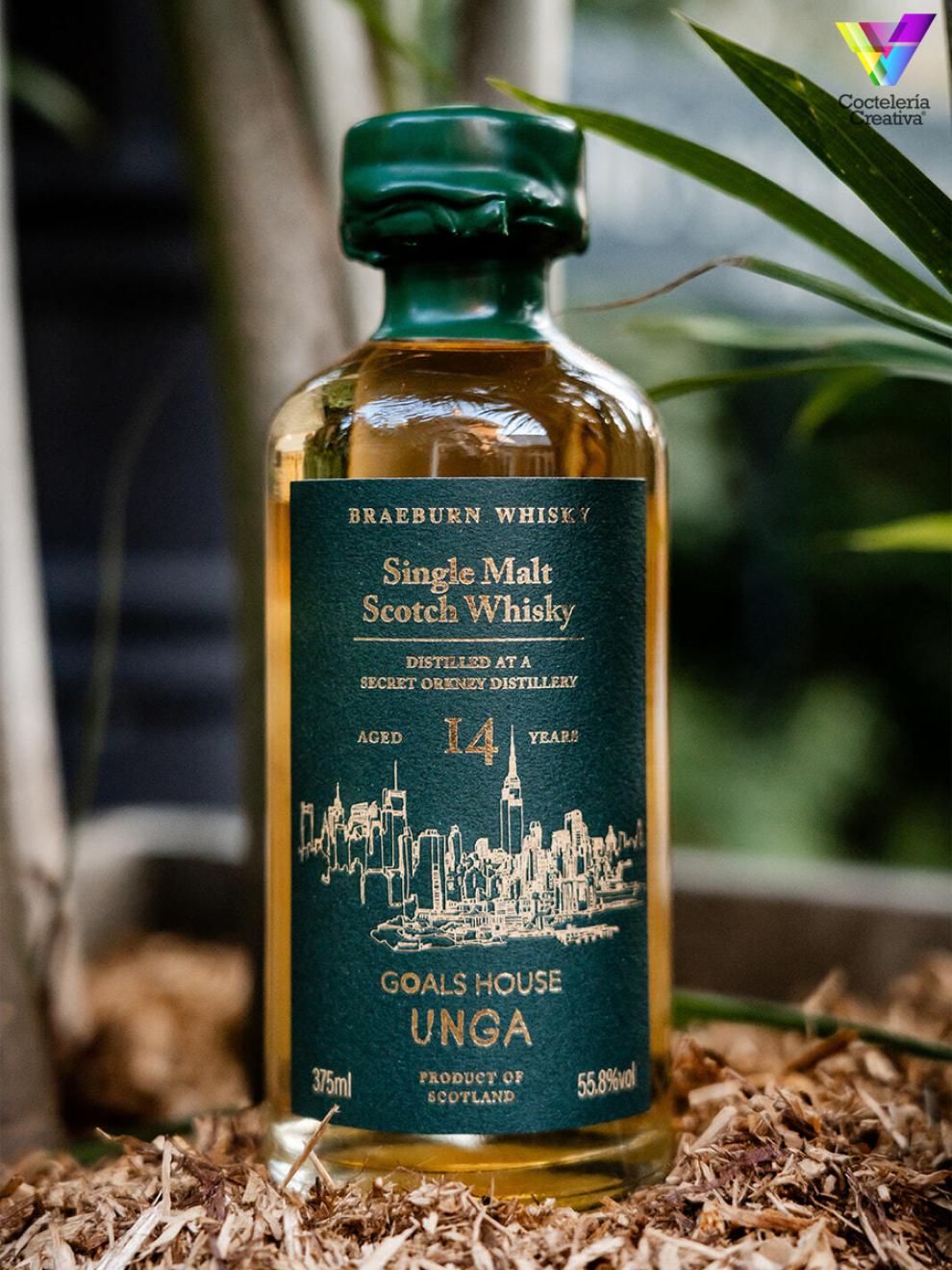Botella d whisky de Braeburn Whisky
