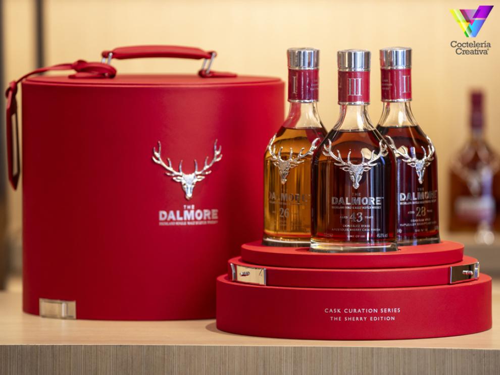 Botellas del exclusivo whisky escocés The Dalmore