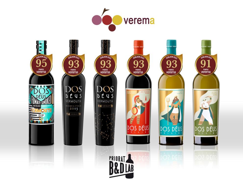imagen gama del multipremiado Vermouth Dos Déus 