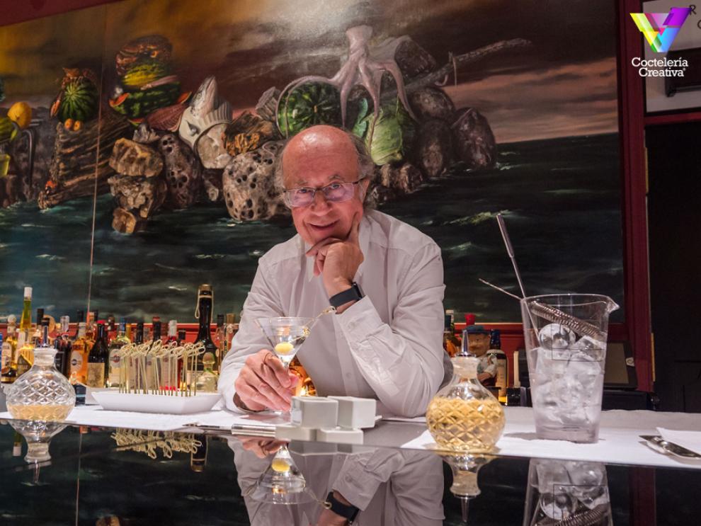 imagen de Javier de las Muelas en el nuevo Dry Martini The Bar