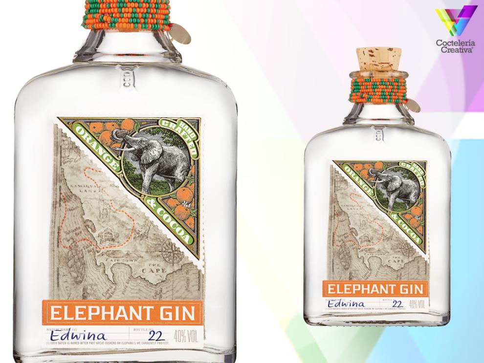 imagen botella de Elephant Gin