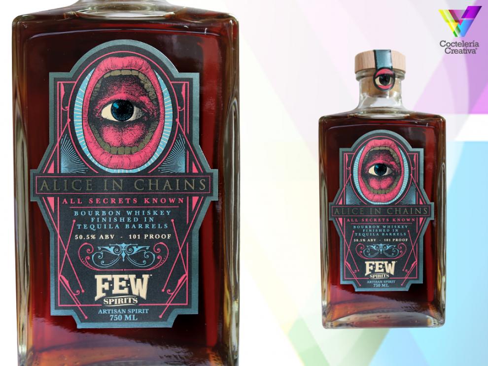 All secrets known, edición limitada FEW Spirits bourbon imagen botella edición limitada FEW Spirits bourbon