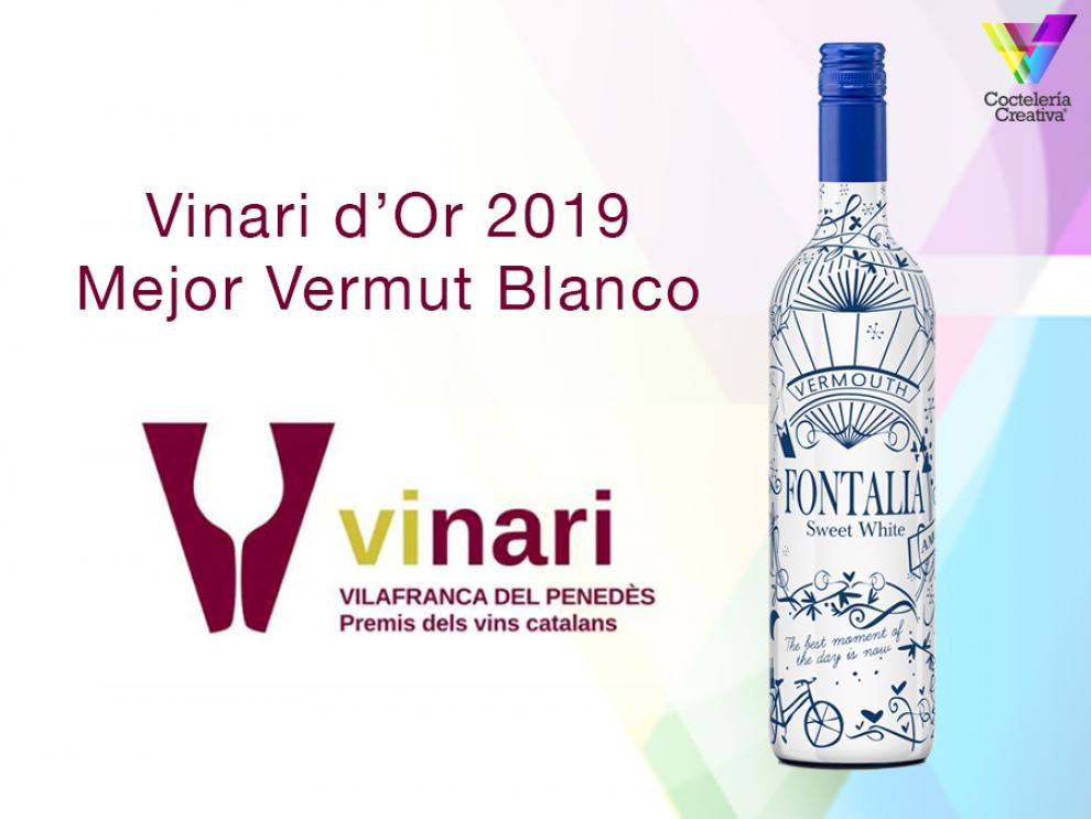 imagen botella Fontalia blanco ganador Vinari de Oro 2019