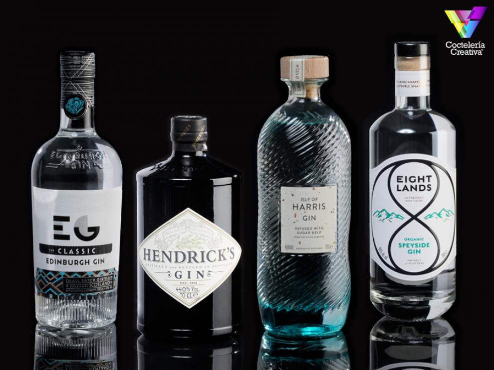 international scottish gin day 2019 imagen de las ginebras escocesas edinburgh hendricks isle of harrys y eight lands