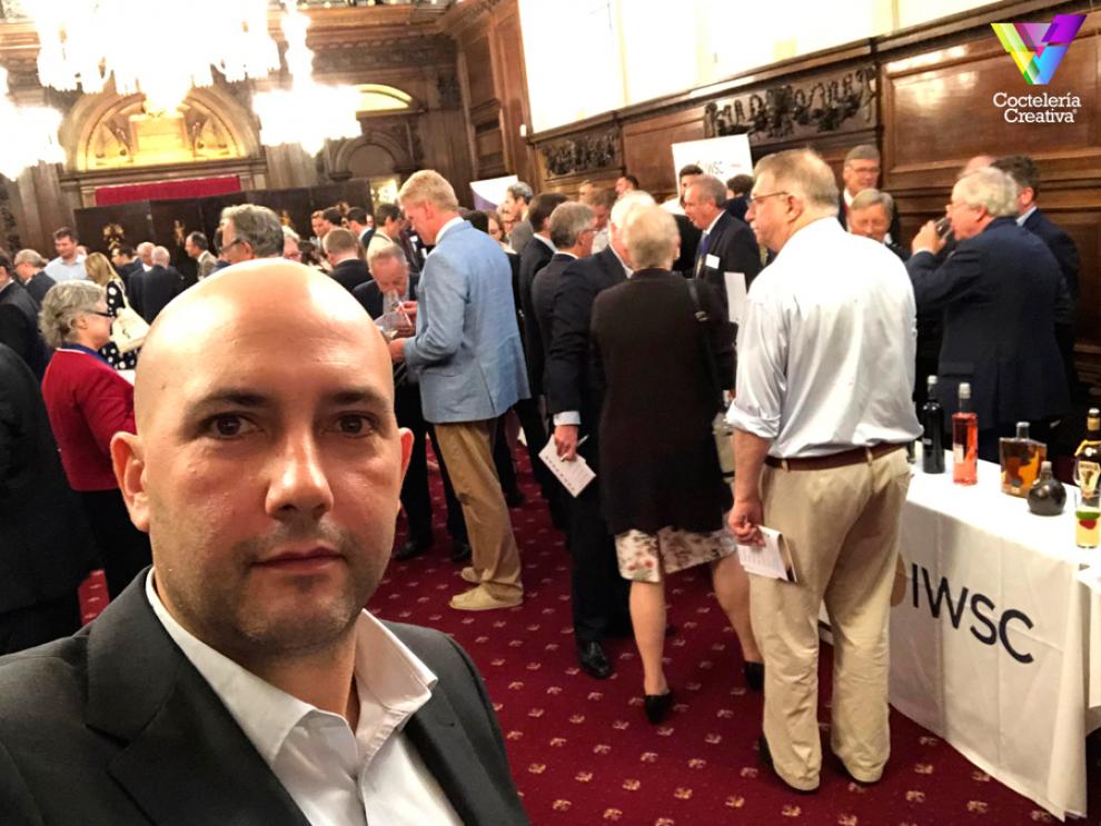 George Restrepo en la 12th IWSC Annual Spirits Tasting en Londres imagen George Restrepo en la 12th IWSC Annual Spirits Tasting en Londres