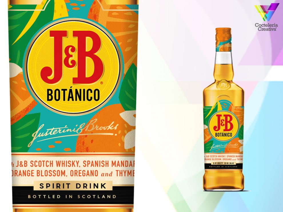 imagen botella J&B Botánico