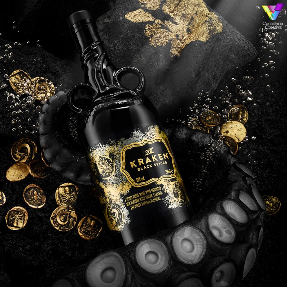The Kraken edición limitada 2021 imagen botella The Kraken edición limitada 2021