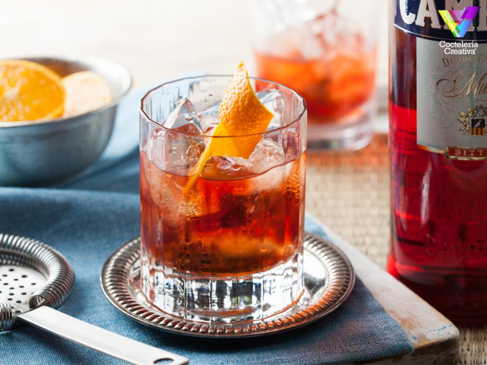 imagen del negroni clasico receta que cumple 100 años