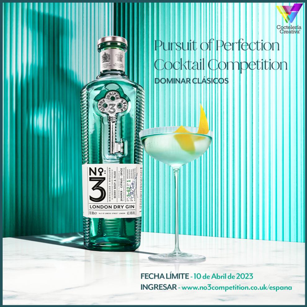 imagen concurso No3 Gin anuncia la tercera edición de su Concurso Internacional de Cócteles