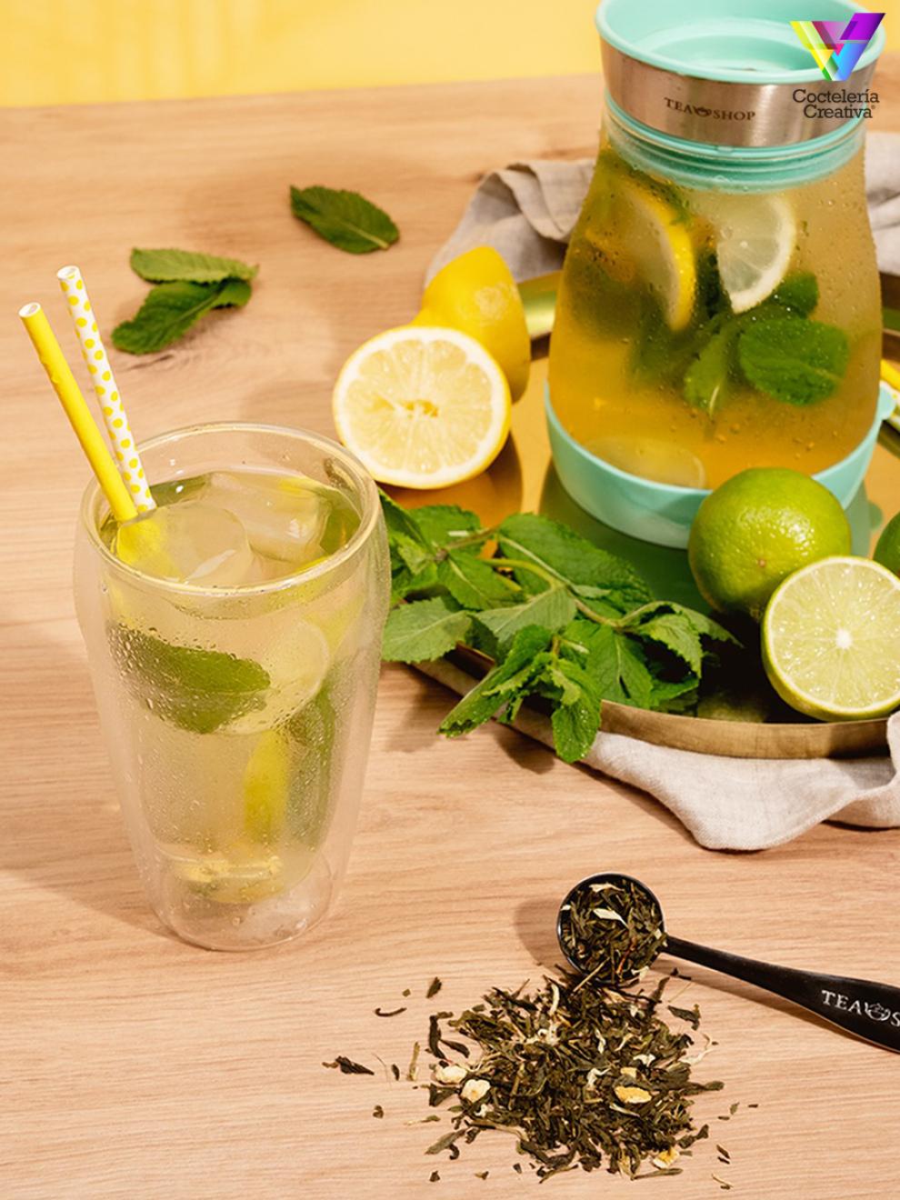 imagen mojito con té, sin alcohol de Tea Shop