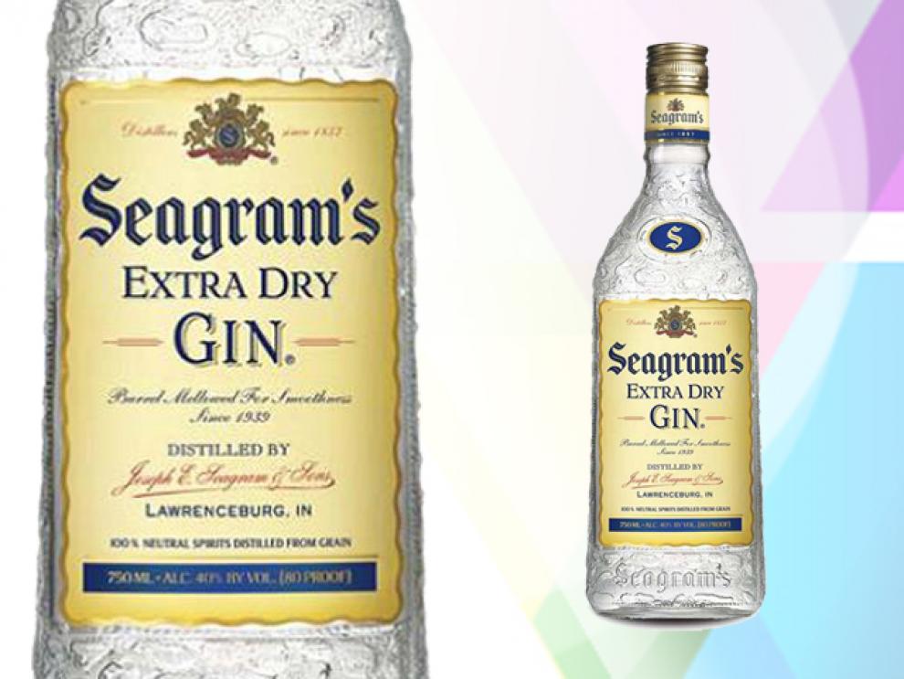 Imagen botella Seagrams Gin