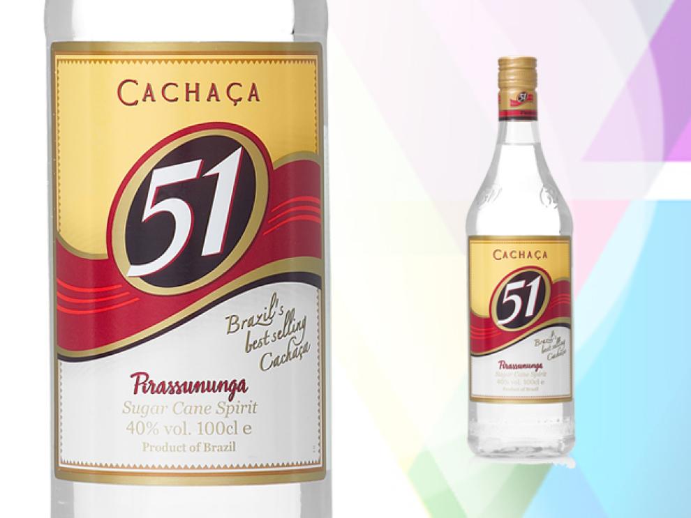 imagen botella Cachaça 51