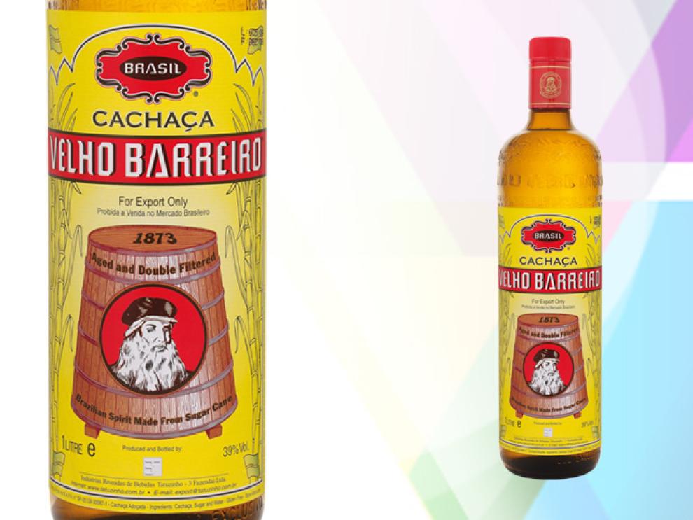 imagen botella Cachaça Velho Barreiro