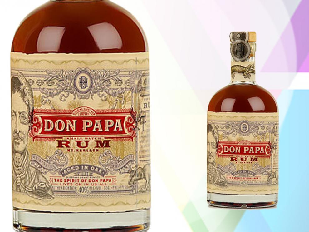 Don Papa Rum imagen botella don papa rum