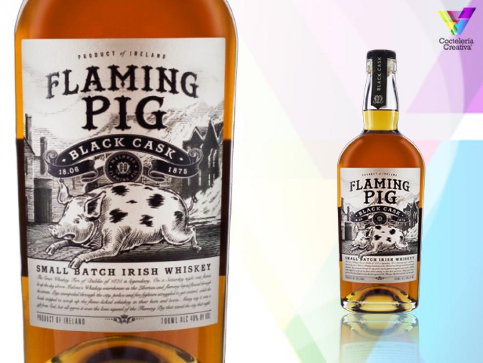 imagen botella Flaming Pig Black Casks Whiskey