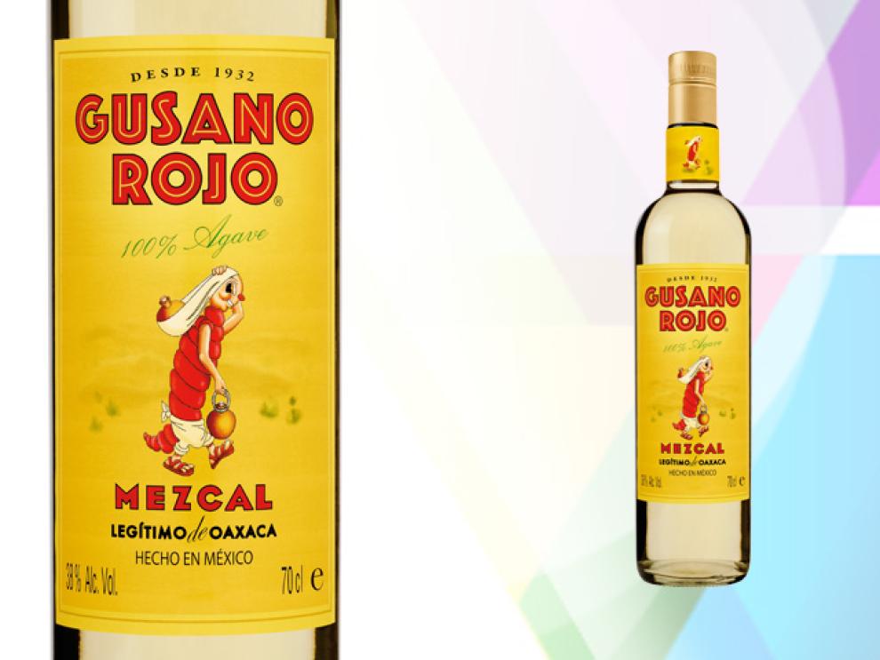 imagen botella Gusano Rojo 