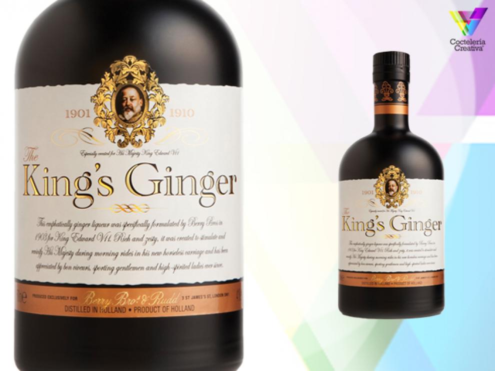 imagen botella licor Kings Ginger