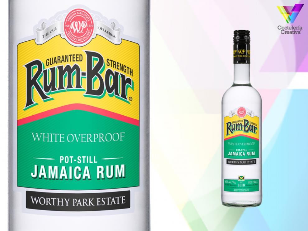 imagen de la botella de Rum-Bar ron overproof de jamaica