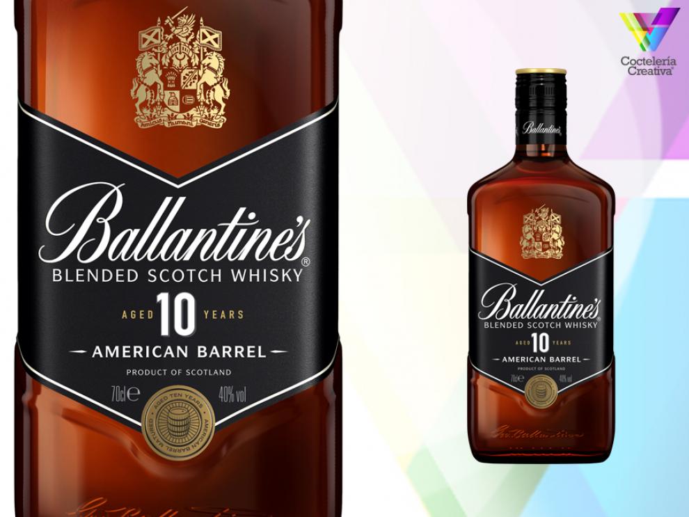 imagen botella Ballantine’s 10 American Barrel