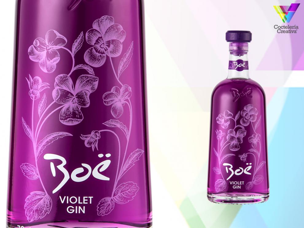 Botella Boë Violet Gin
