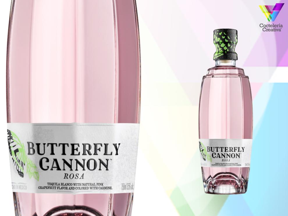 imagen botella Butterfly Cannon Rosa