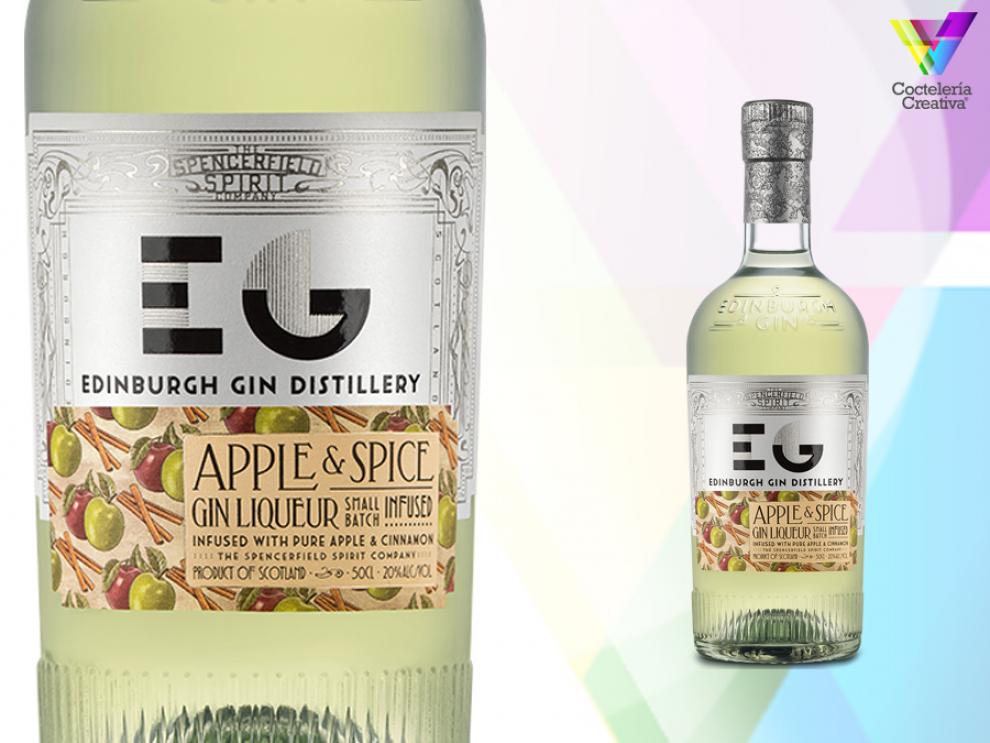 Edinburgh Gin - Licor de gin Apple & Spice