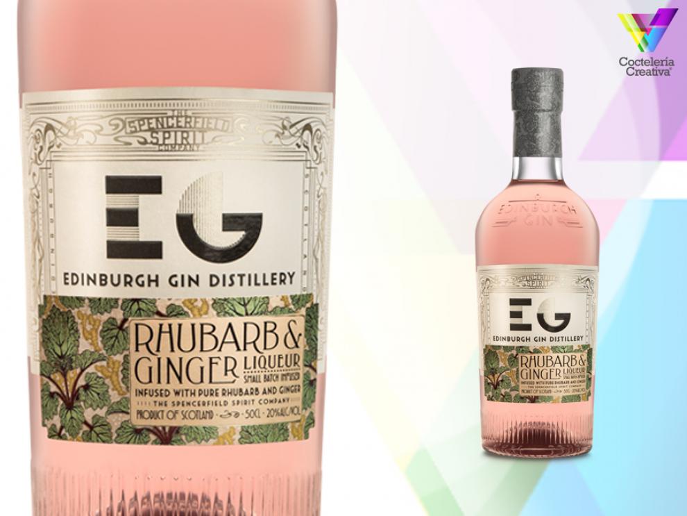 imagen botella Edinburgh Rhubarb & Ginger Liqueur