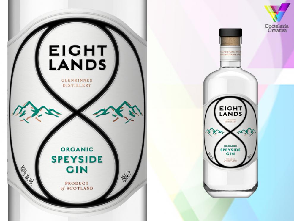 imagen botella Eight Lands Gin