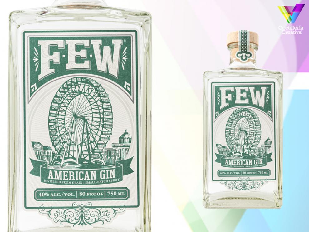imagen botella FEW American gin