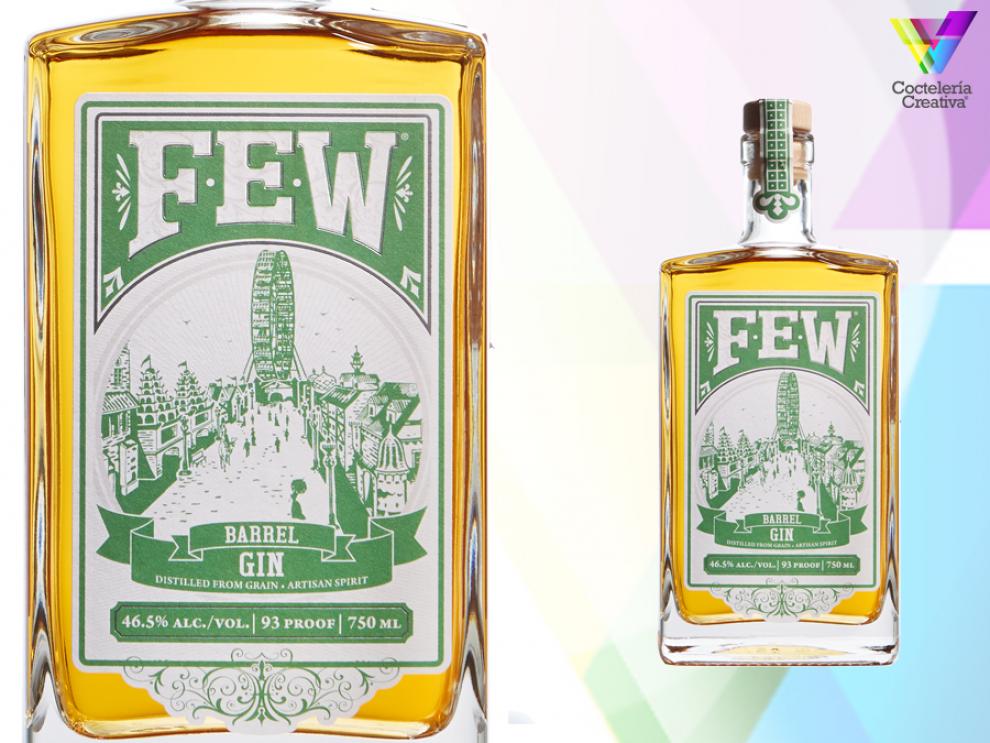 imagen de la botella de FEW barrel gin