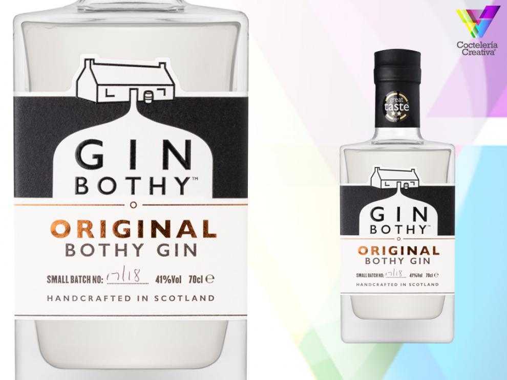 imagen de la botella de gin bothy original