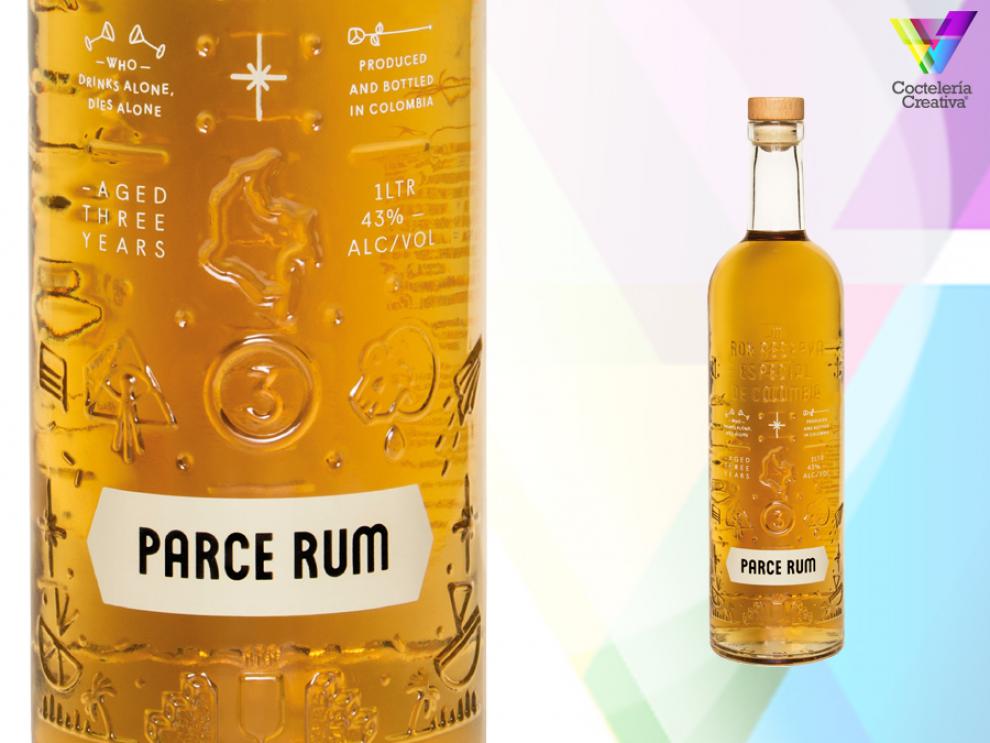 imagen de la botella de Parce rum 3 years old