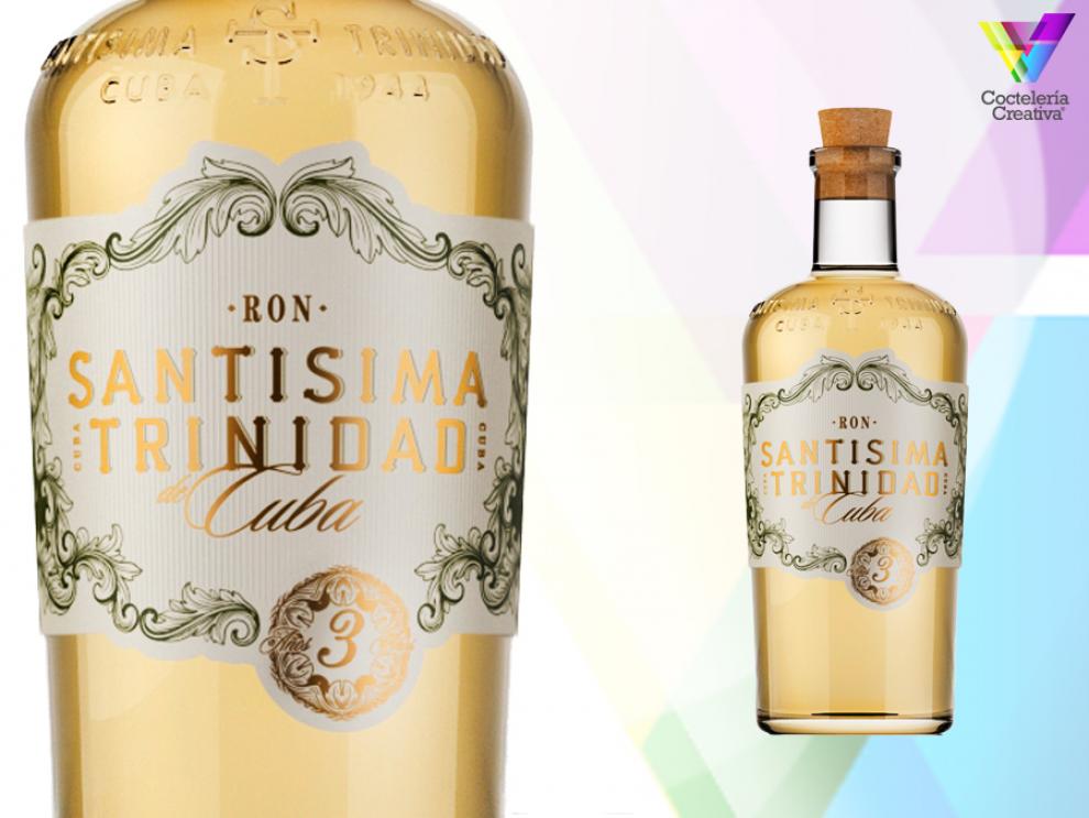 imagen de la botella del ron Santisima Trinidad de Cuba - ron de 3 años