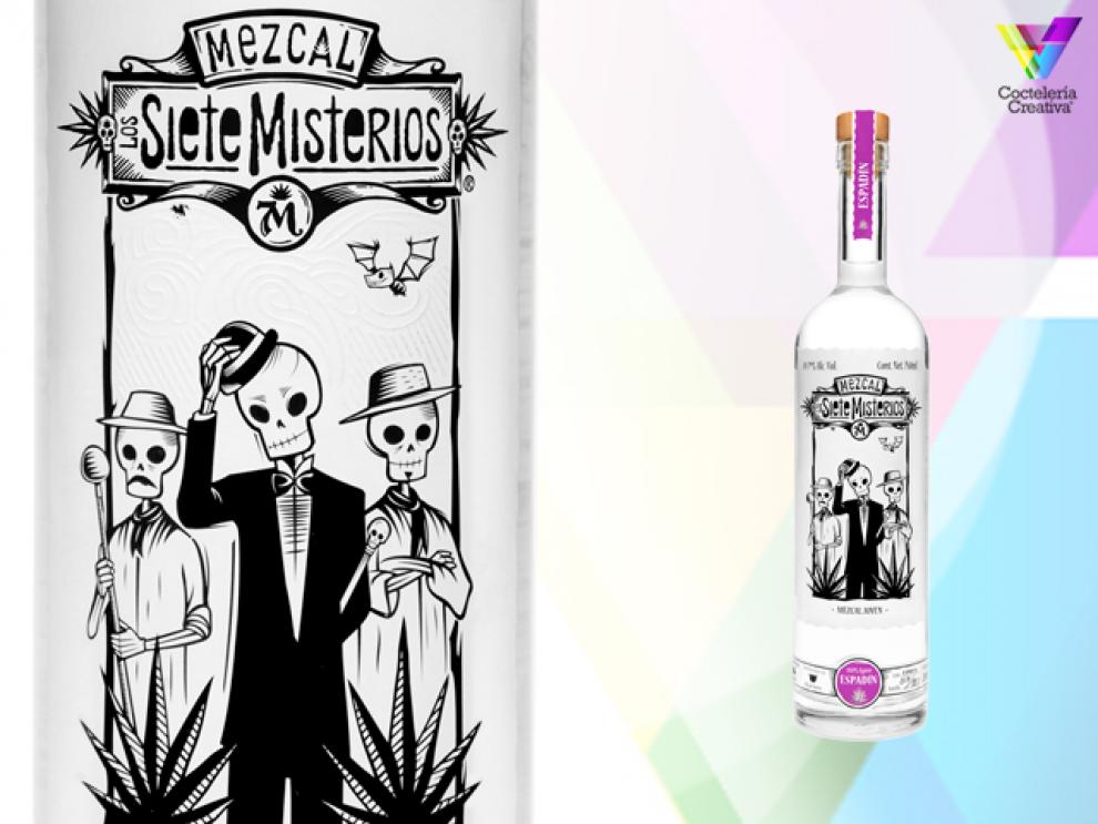 Mezcal Los Siete Misterios Espadín Imagen botella Mezcal Los Siete Misterios Espadín