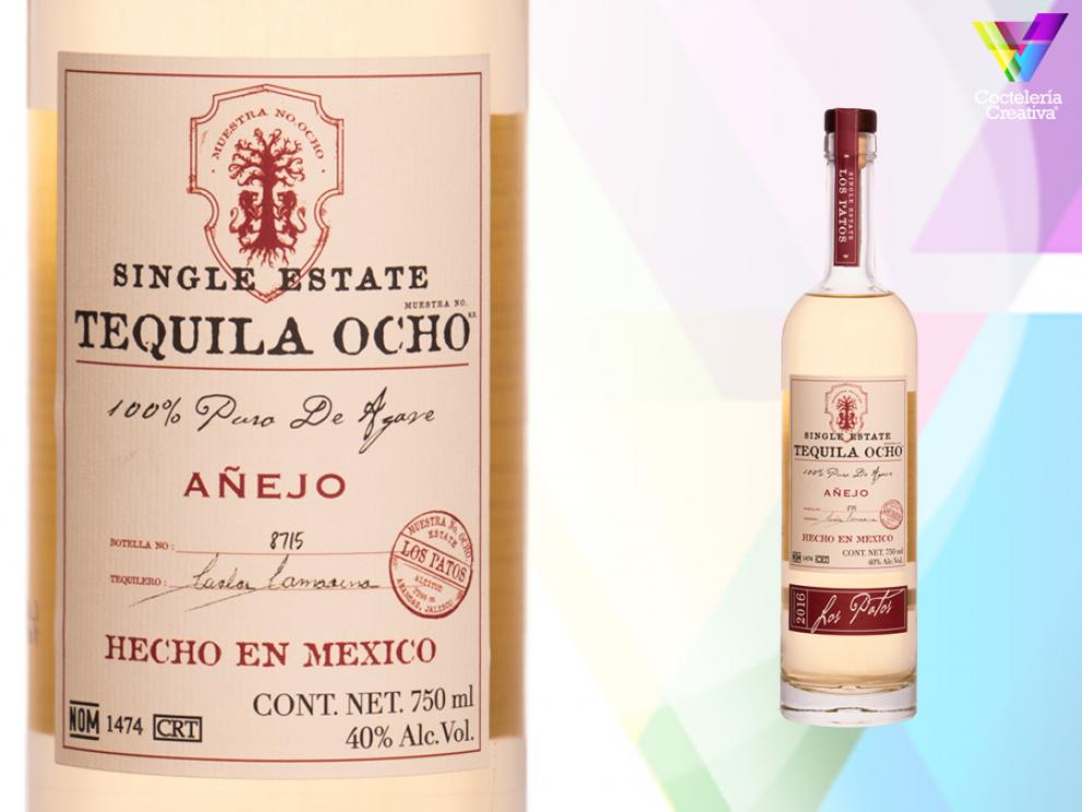 Ocho Tequila Añejo tequila 100 agave Coctelería Creativa